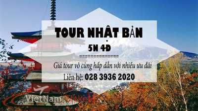 Khám phá Tour Nhật Bản 5 ngày 4 đêm | Vietnam Tickets