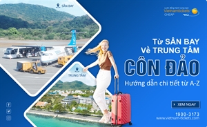 Hướng dẫn đi từ sân bay Côn Đảo về trung tâm huyện đảo từ A-Z