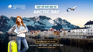 Vé máy bay đi Arctic Bay giá rẻ chỉ từ 341 USD