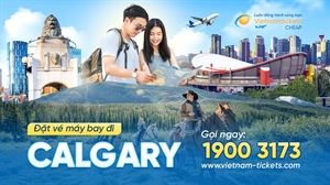 Mua vé máy bay đi Calgary siêu ƯU ĐÃI chỉ 352$