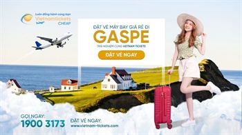 Vé máy bay đi Gaspe giá rẻ chỉ từ 337 USD