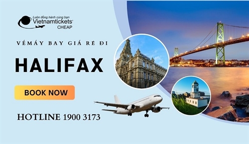 Vé máy bay đi Halifax giá rẻ nhất