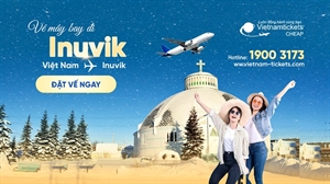 Vé máy bay đi Inuvik giá rẻ chỉ từ 350 USD