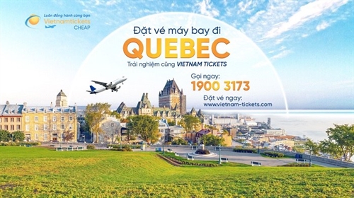 Vé máy bay đi Quebec giá rẻ nhất
