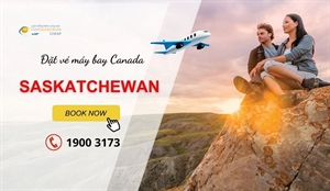 Khuyến mãi vé máy bay đi Saskatchewan RẺ NHẤT chỉ 343$ 
