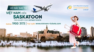 Vé máy bay đi Saskatoon giá rẻ chỉ từ 353 USD