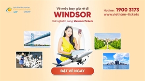 Vé máy bay đi Windsor giá rẻ chỉ từ 351 USD