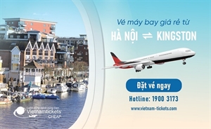 Vé máy bay từ Hanoi đi Kingston giá rẻ tại Vietnam Tíckets
