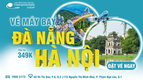 Vé máy bay Đà Nẵng Hà Nội chỉ từ 349K - Book ngay chờ chi