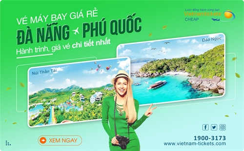 Vé máy bay Đà Nẵng Phú Quốc: Lịch trình, giá vé CHI TIẾT NHẤT