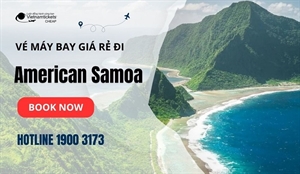 Đặt vé máy bay đi American Samoa giá rẻ từ 343 USD