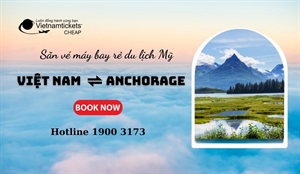 Đặt vé máy bay đi Anchorage giá rẻ chỉ từ 419 USD