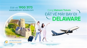 Đặt vé máy bay đi Delaware giá rẻ chỉ  358$ tại Vietnam Tickets