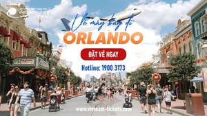 Vé máy bay đi Orlando giá rẻ chỉ 373 USD cùng Vietnam Tickets