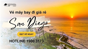 Đặt vé máy bay đi San Diego giá rẻ chỉ từ 335 USD