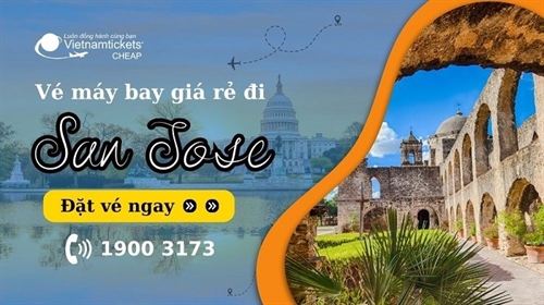 Đặt vé máy bay đi San Jose giá rẻ chỉ từ 320 USD