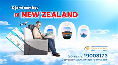 Vé máy bay đi New Zealand