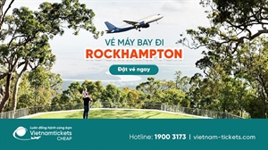 Vé máy bay đi Rockhampton giá rẻ từ 330 USD, ƯU ĐÃI HẤP DẪN