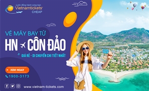 Vé máy bay Hà Nội - Côn Đảo: Giá rẻ, di chuyển CHI TIẾT NHẤT