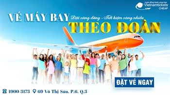 Vé máy bay theo đoàn giá rẻ - tiết kiệm tối đa chi phí cho hành trình nhóm