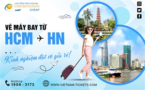 Kinh nghiệm đặt vé máy bay từ TpHCM đi Hà Nội giá rẻ từ A-Z