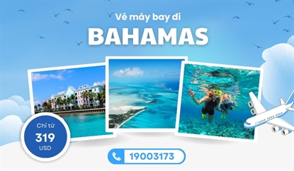 Đặt vé máy bay đi Bahamas giá rẻ chỉ từ 319 USD