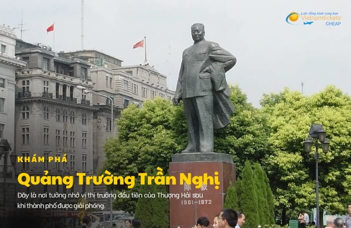 Bến Thượng Hải Trung Quốc quảng trường Trần Nghị