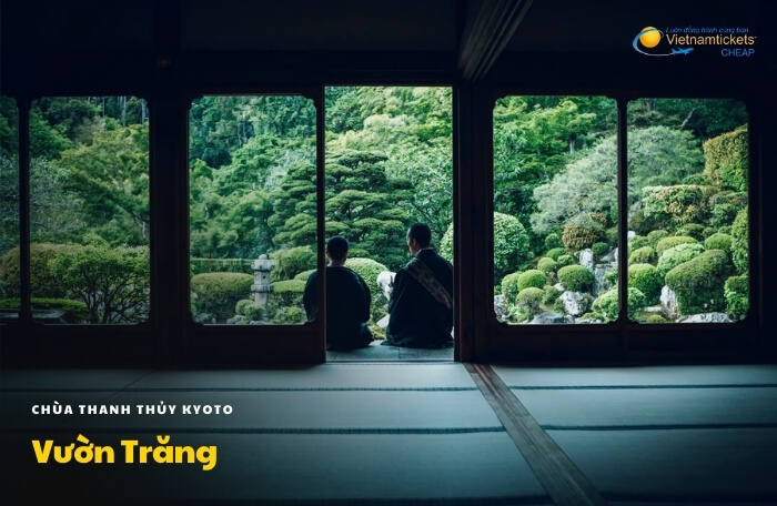 chùa thanh thủy Kyoto Vườn Trắng