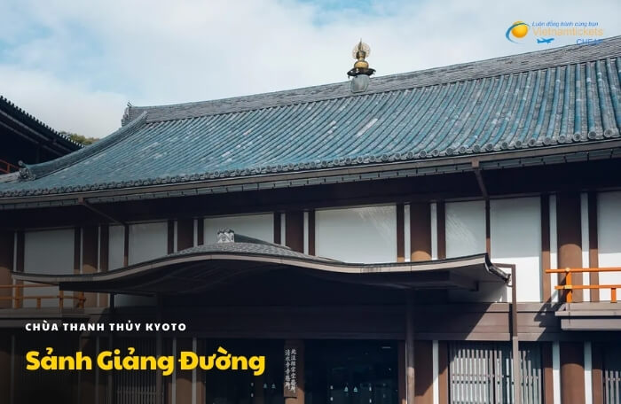 chùa thanh thủy Kyoto sảnh giảng đường