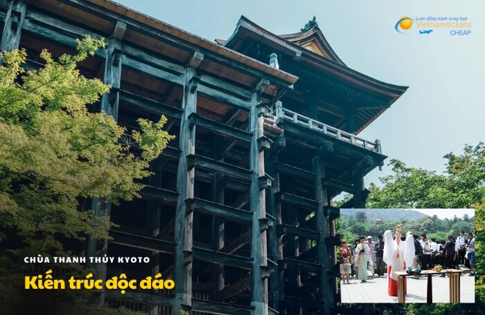 Kiến trúc chùa thanh thủy Kyoto