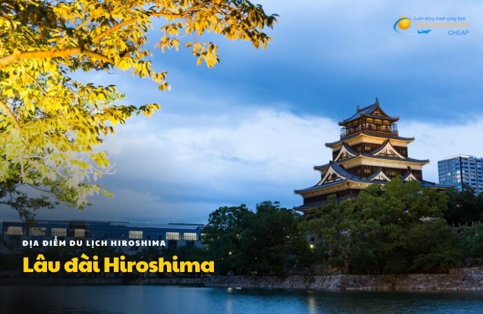 Địa điểm du lịch Hiroshima: Lâu đài