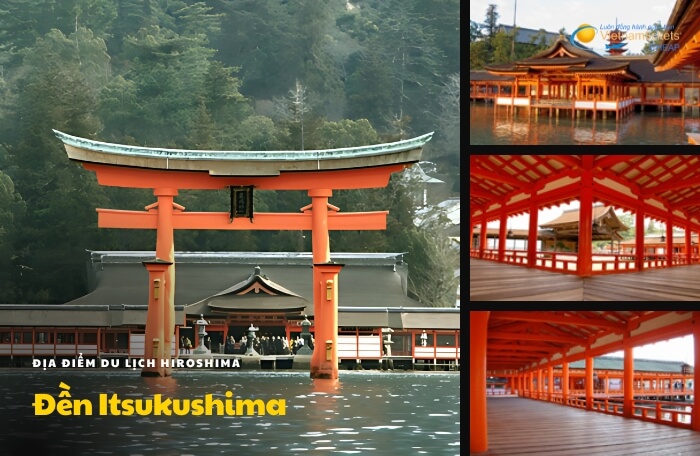 Địa điểm du lịch Hiroshima: Đền Itsukushima