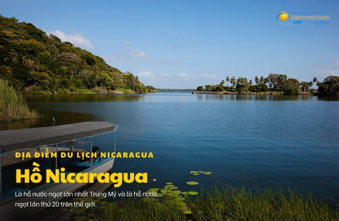 Địa điểm du lịch Nicaragua: Hồ Nicaragua