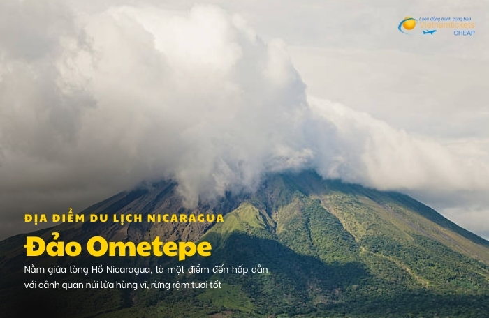 Địa điểm du lịch Nicaragua đảo Ometepe