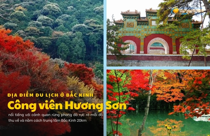 Địa điểm du lịch ở Bắc Kinh công viên Hương Sơn