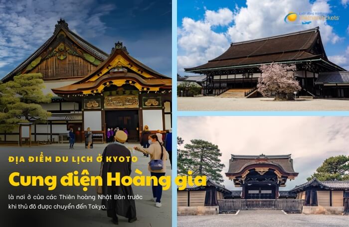 địa điểm du lịch ở Kyoto cung điện hoàng gia