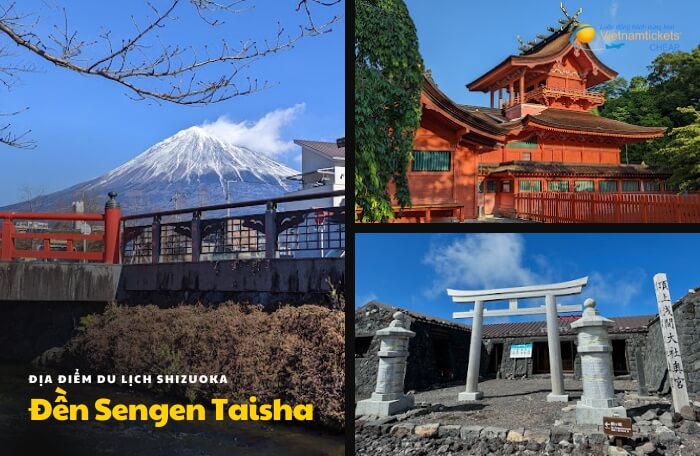 địa điểm du lịch Shizuoka Đền Fuji Sengen Taisha