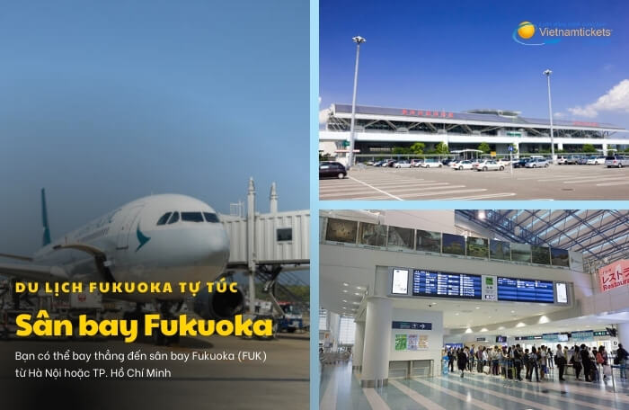 Địa điểm nổi tiếng ở Fukuoka sân bay