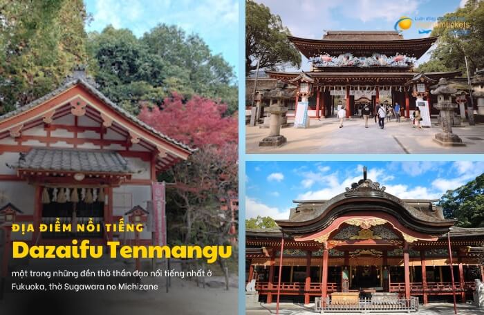 Địa điểm nổi tiếng ở Fukuoka Đền Dazaifu Tenmangu 