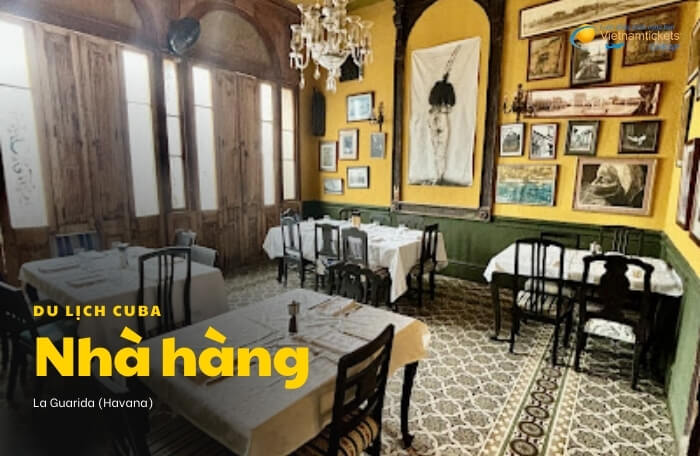 Du lịch  Cuba nhà hàng