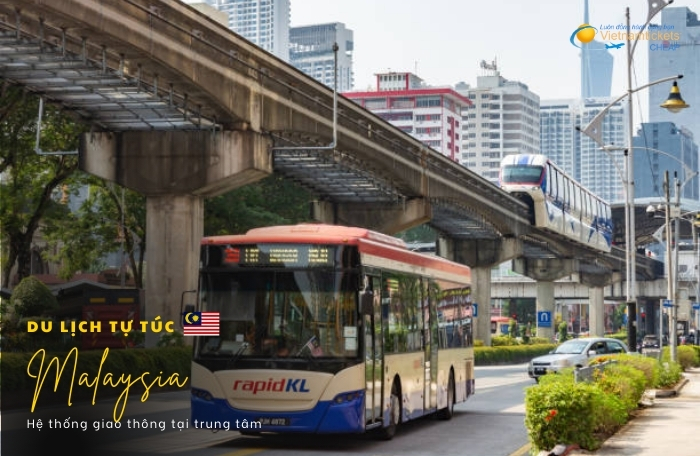 du lịch Malaysia tự túc hệ thống giao thông