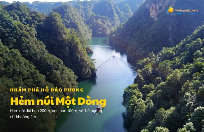 du lịch Hồ Bảo Phong: Hẻm Một Dòng