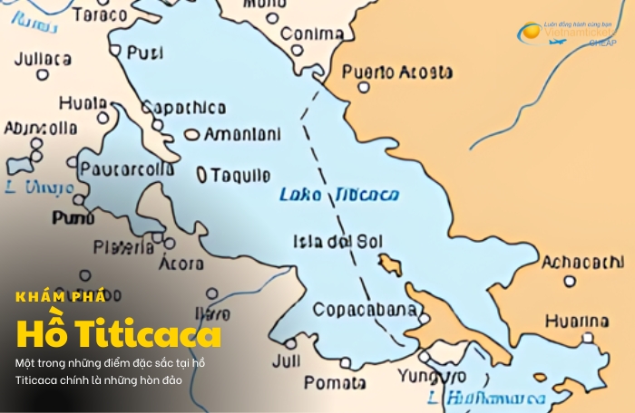 Hồ Titicaca map