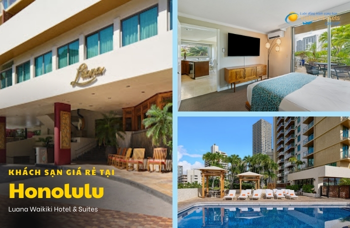 khách sạn giá rẻ tại Honolulu Luana