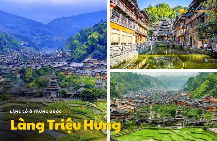 Làng cổ ở Trung Quốc Đồng Triệu Hưng