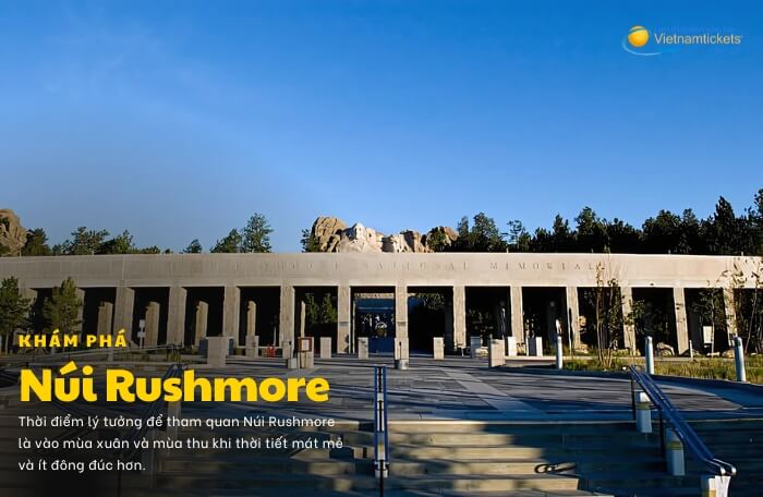 Núi Rushmore thời điểm lý tưởng để đến du lịch