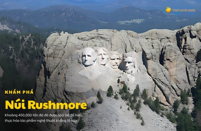 Núi Rushmore giai đoạn hoàn thiện