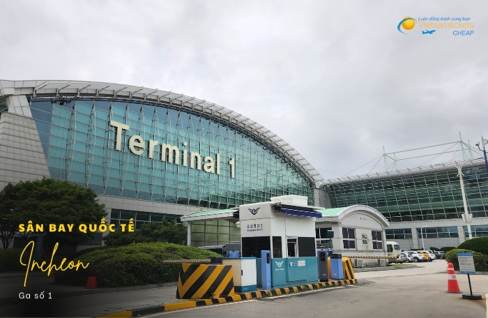 sân bay Incheon nhà ga 1
