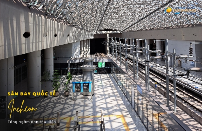 sân bay Incheon nhà ga tàu tốc hành