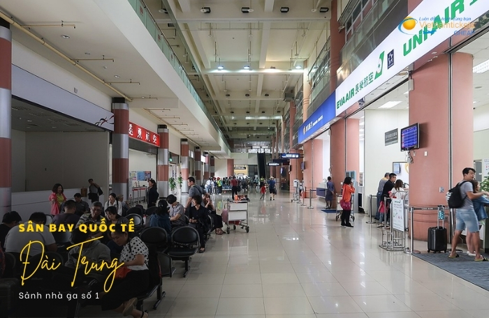 Sân bay Đài Trung sảnh nhà ga số 1